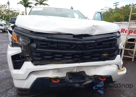 2022 Chevrolet Silverado 1500 4Wd Short Bed Custom из США, поврежденный, VIN 3GCPDBEK8NG657348